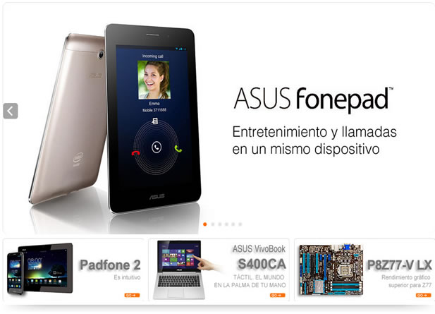 Ordenadores Asus